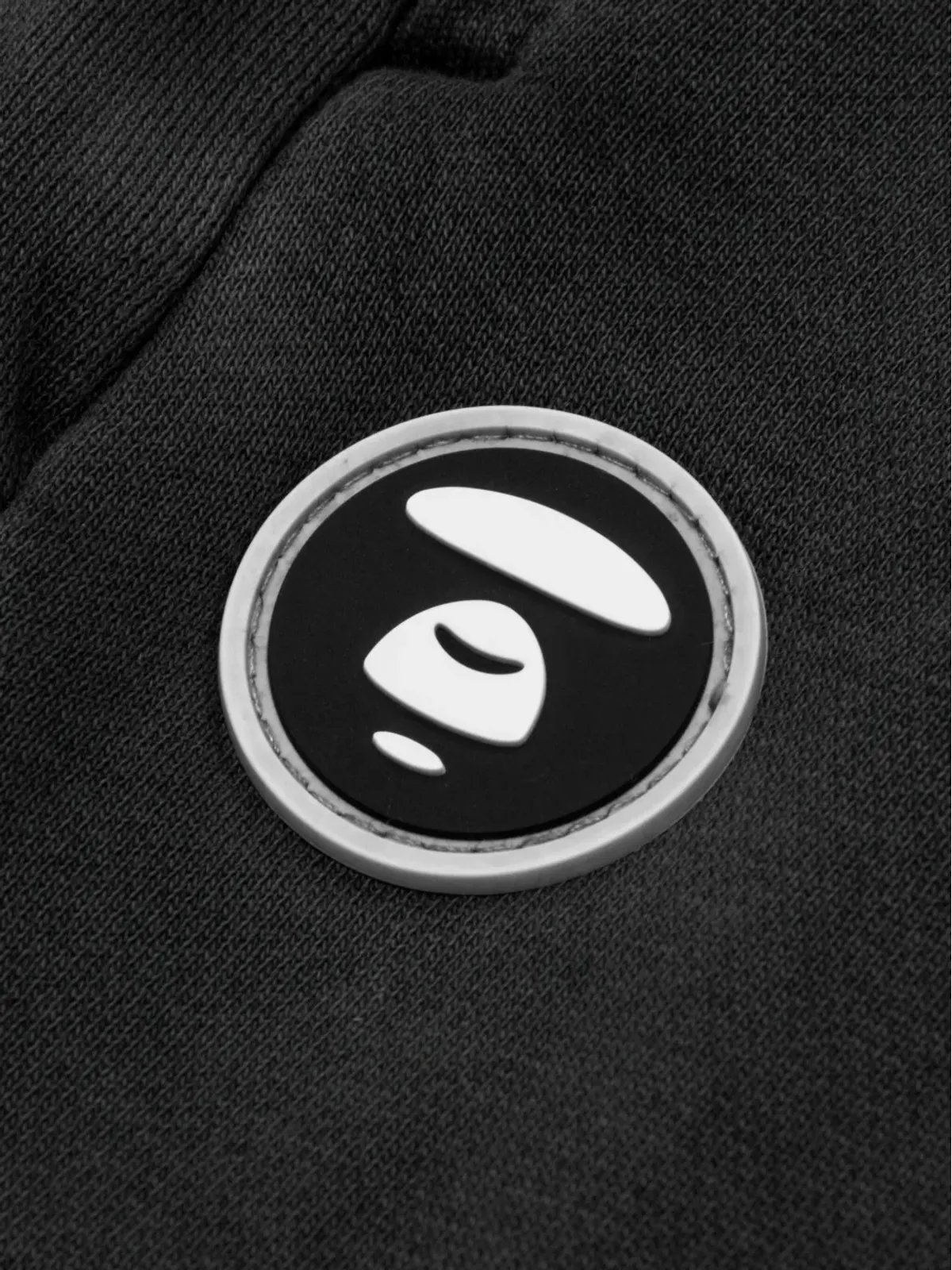 AAPE BY *A BATHING APE® ロゴパッチ付き裾リブ仕様トラックパンツ - 画像4