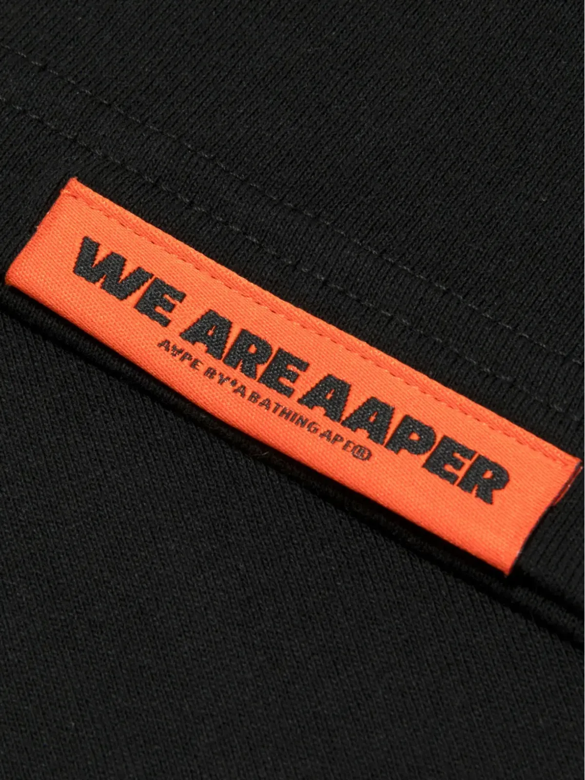 AAPE BY *A BATHING APE® ロングスリーブ ロゴTシャツ - 画像4