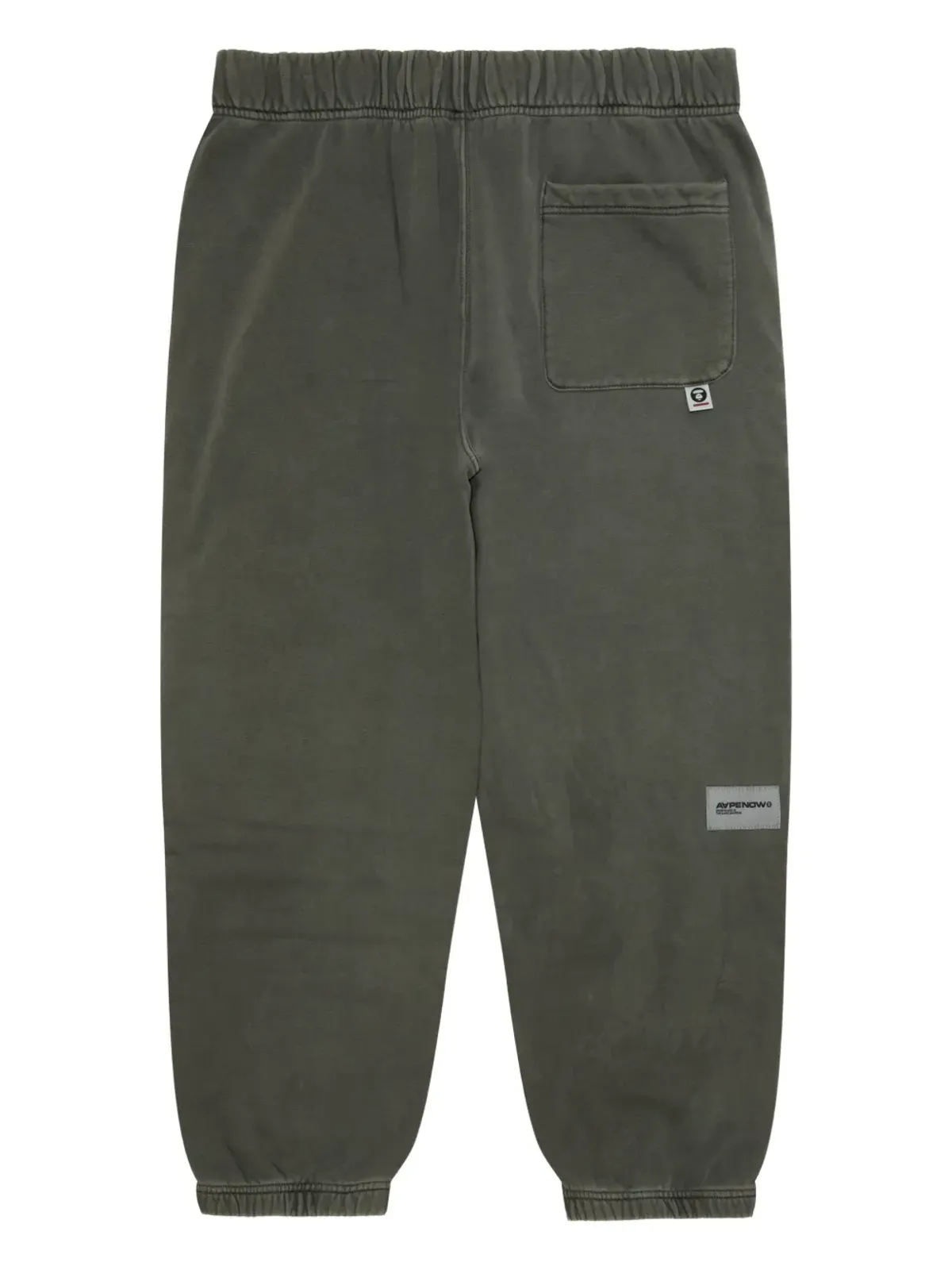 AAPE BY *A BATHING APE® ロゴプレート付きカフド トラックパンツ（グリーン） - 画像2