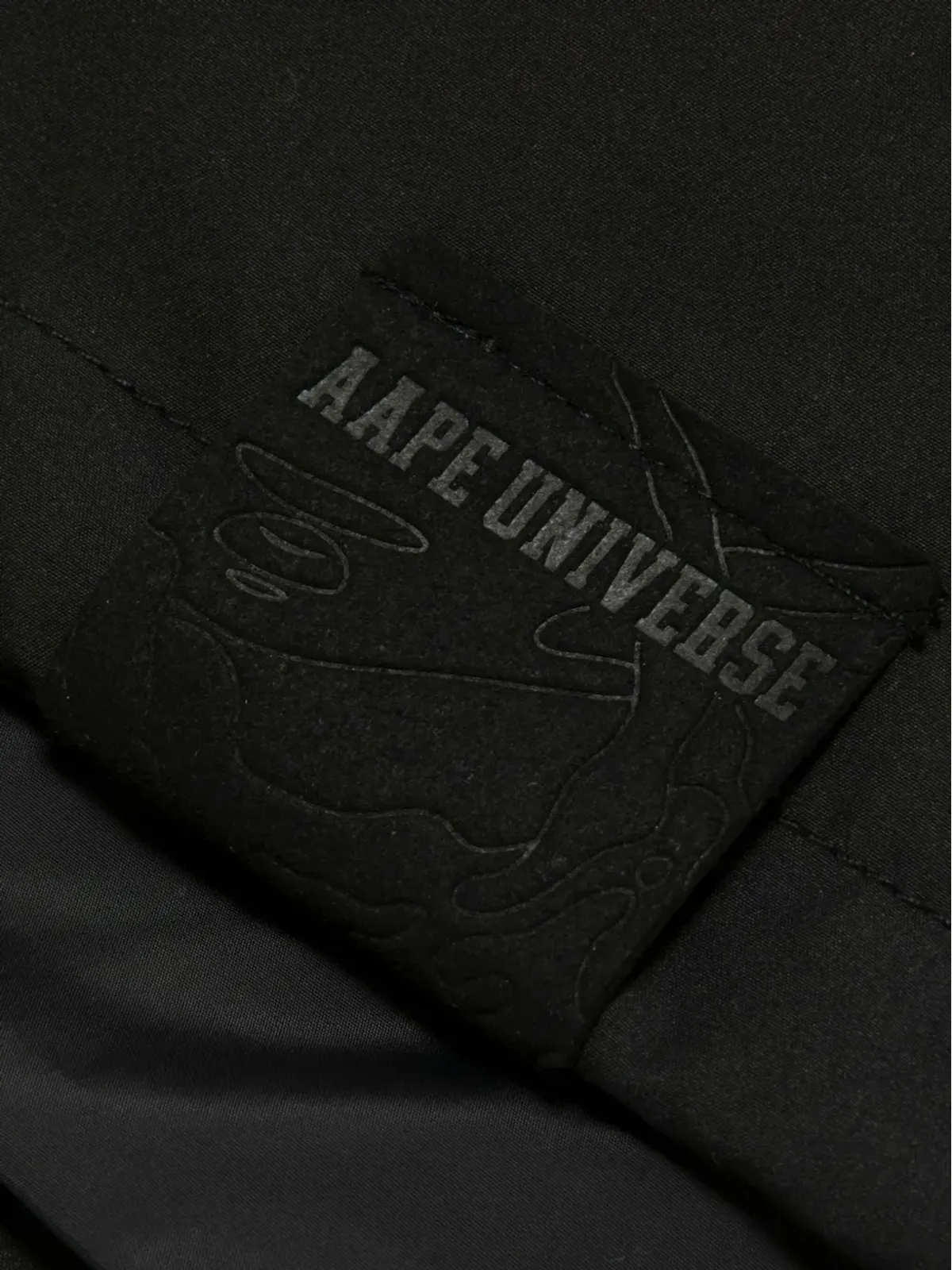 AAPE BY *A BATHING APE® 迷彩柄リバーシブルパディングジャケット - 画像4
