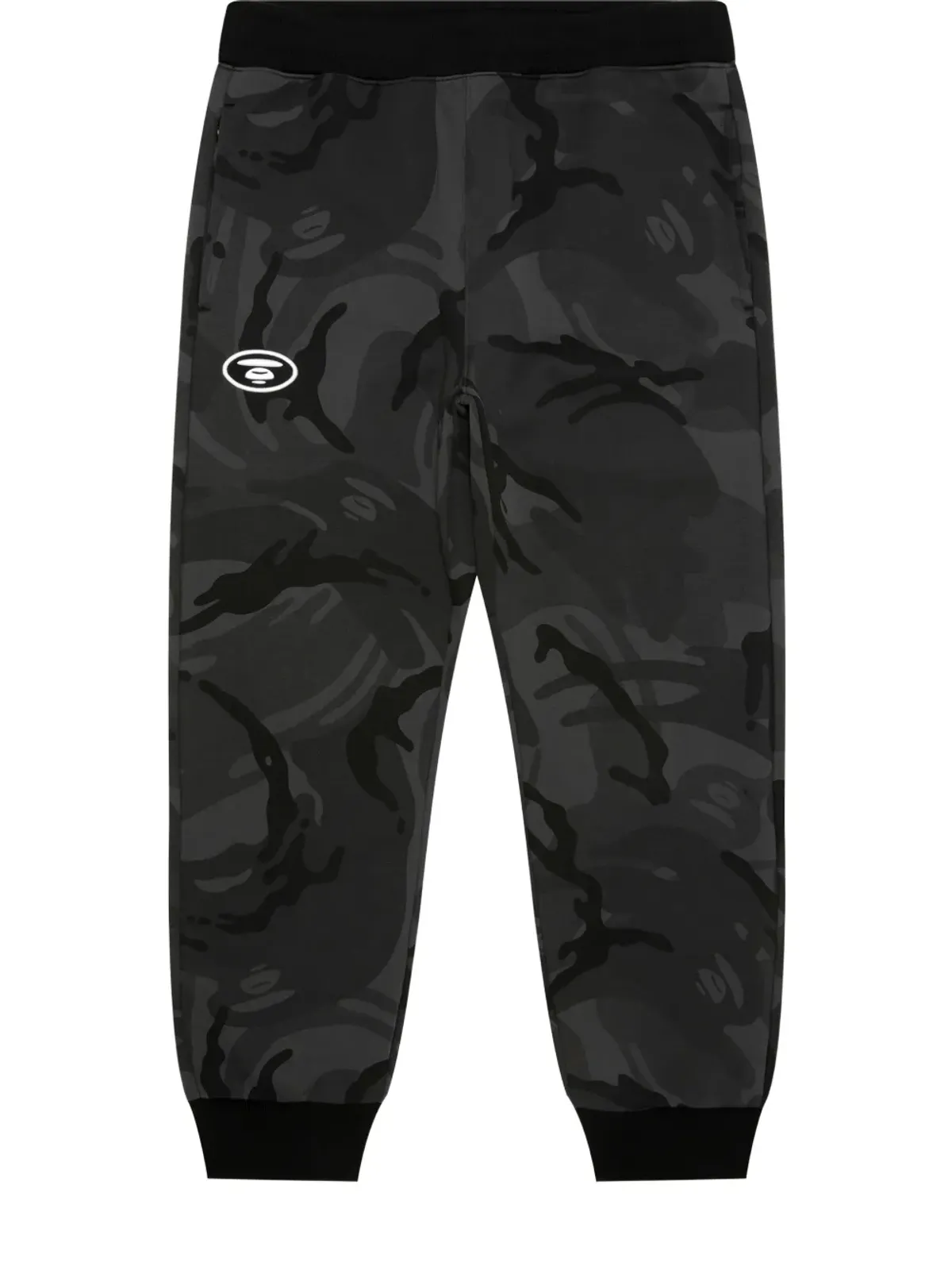 AAPE BY *A BATHING APE® カモ柄プリント ロゴ トラックパンツ - 画像4