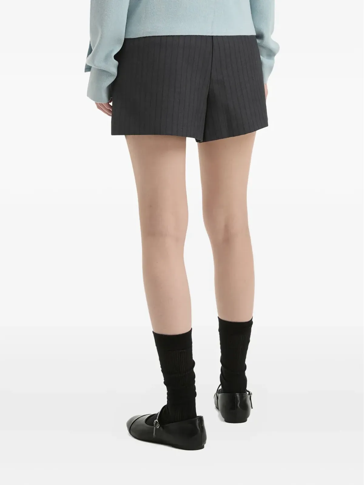 b+ab ストライプ柄ショーツ - 画像4