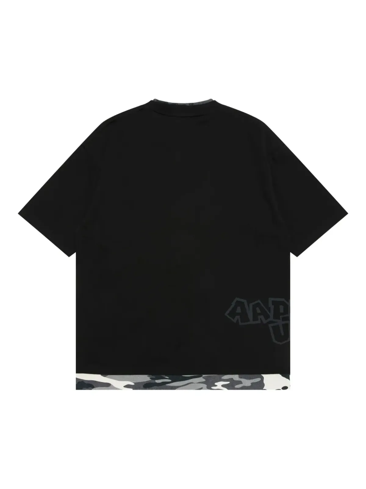 AAPE BY *A BATHING APE® カモフラージュディテール コットンTシャツ - 画像2