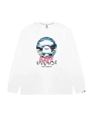 AAPE BY *A BATHING APE® クルーネック長袖スウェットシャツ - サムネイル1