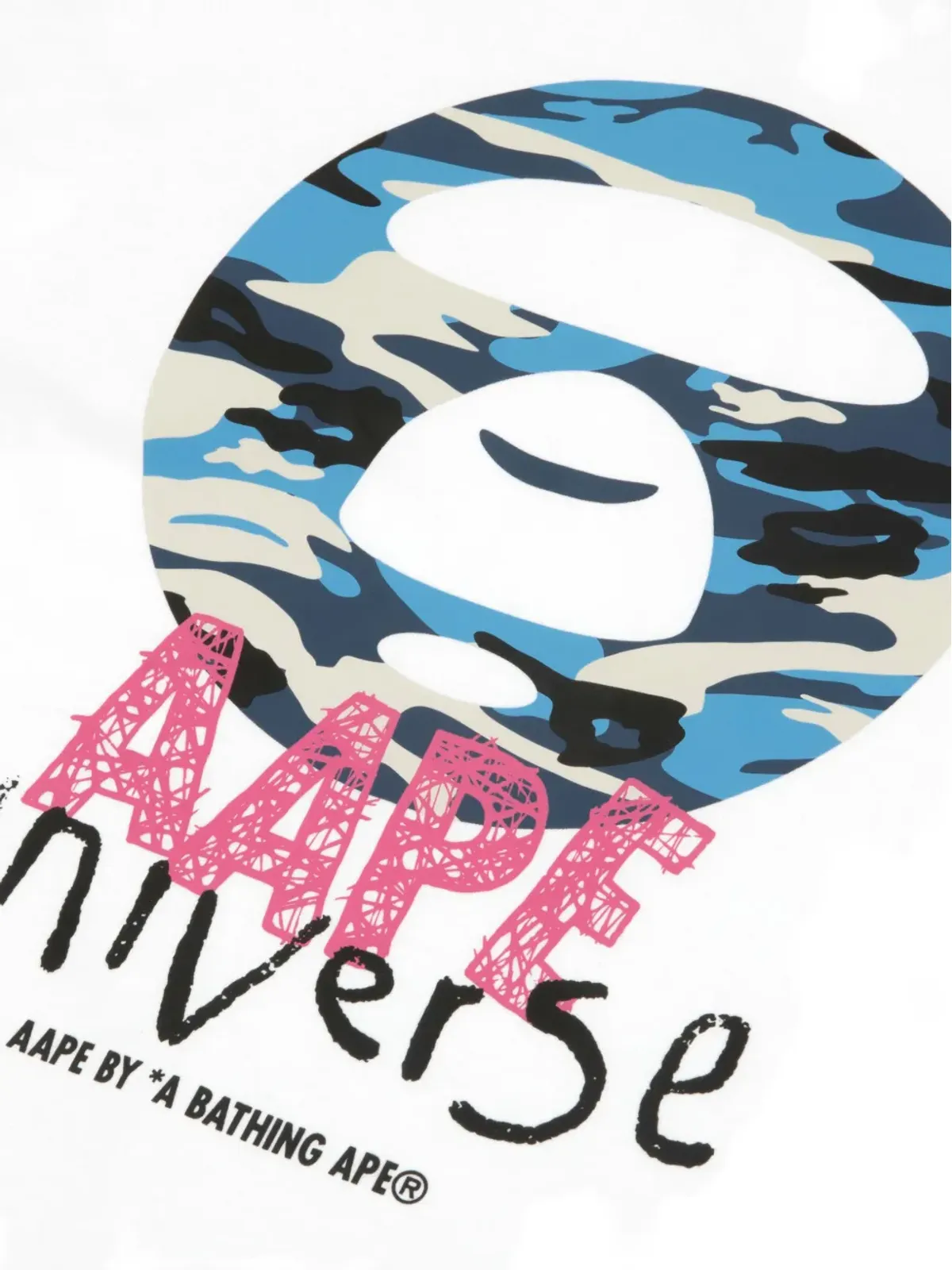 AAPE BY *A BATHING APE® クルーネック長袖スウェットシャツ - 画像4