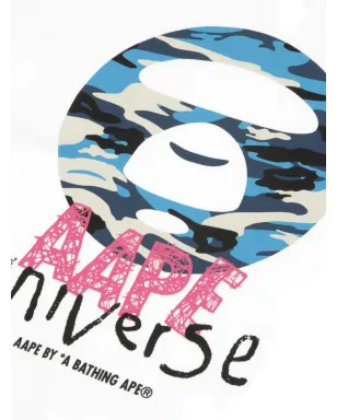 AAPE BY *A BATHING APE® クルーネック長袖スウェットシャツ - サムネイル4