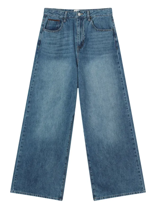 b+ab b+ab ロゴパッチジーンズの商品画像