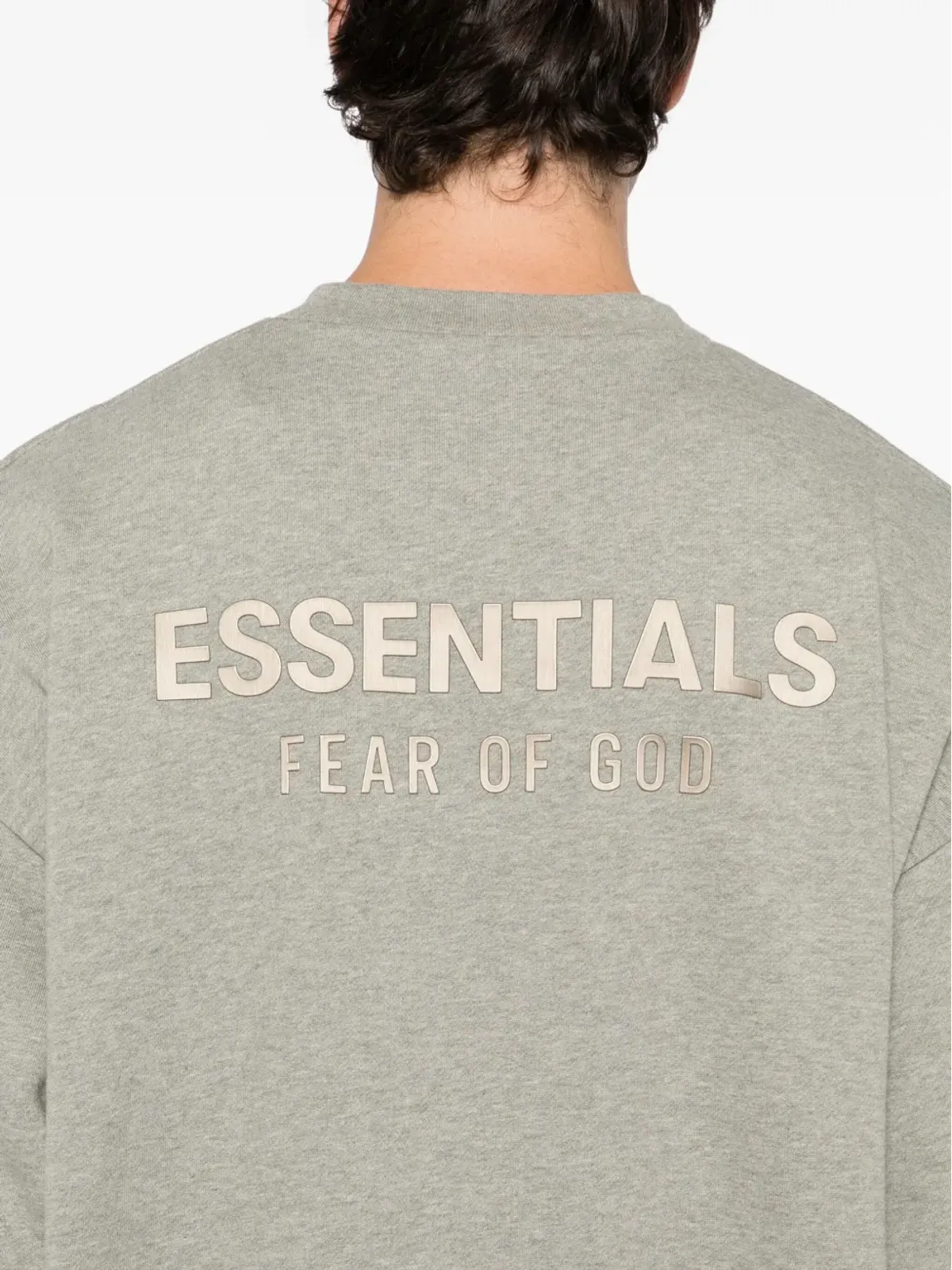 FEAR OF GOD ESSENTIALS クラシック フリース クルーネック スウェットシャツ - 画像5