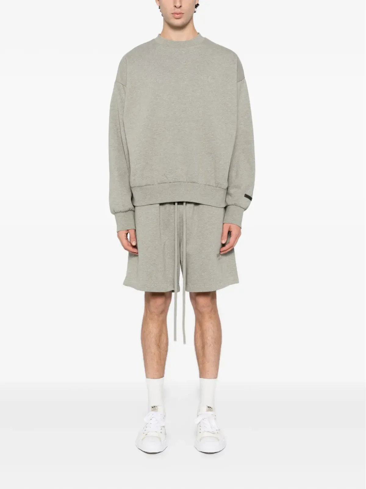 FEAR OF GOD ESSENTIALS クラシック フリース クルーネック スウェットシャツ - 画像2