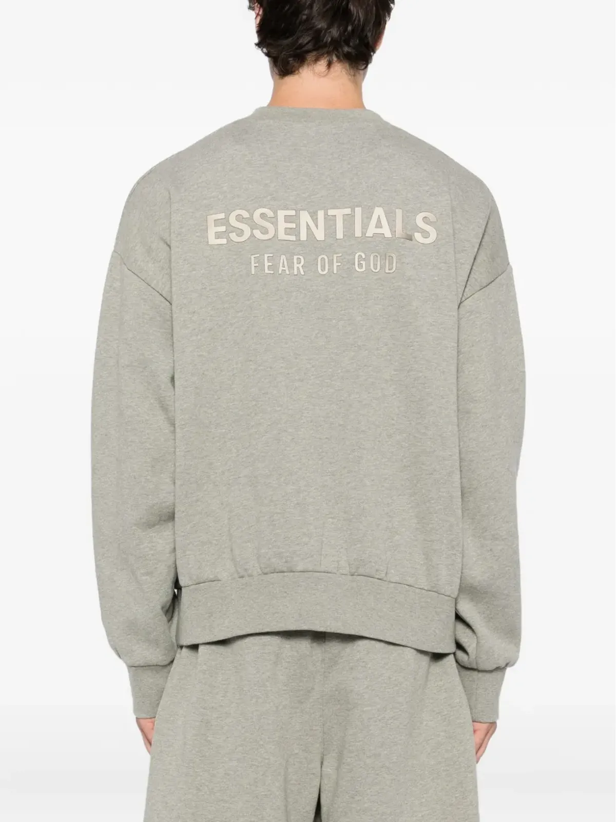FEAR OF GOD ESSENTIALS クラシック フリース クルーネック スウェットシャツ - 画像4