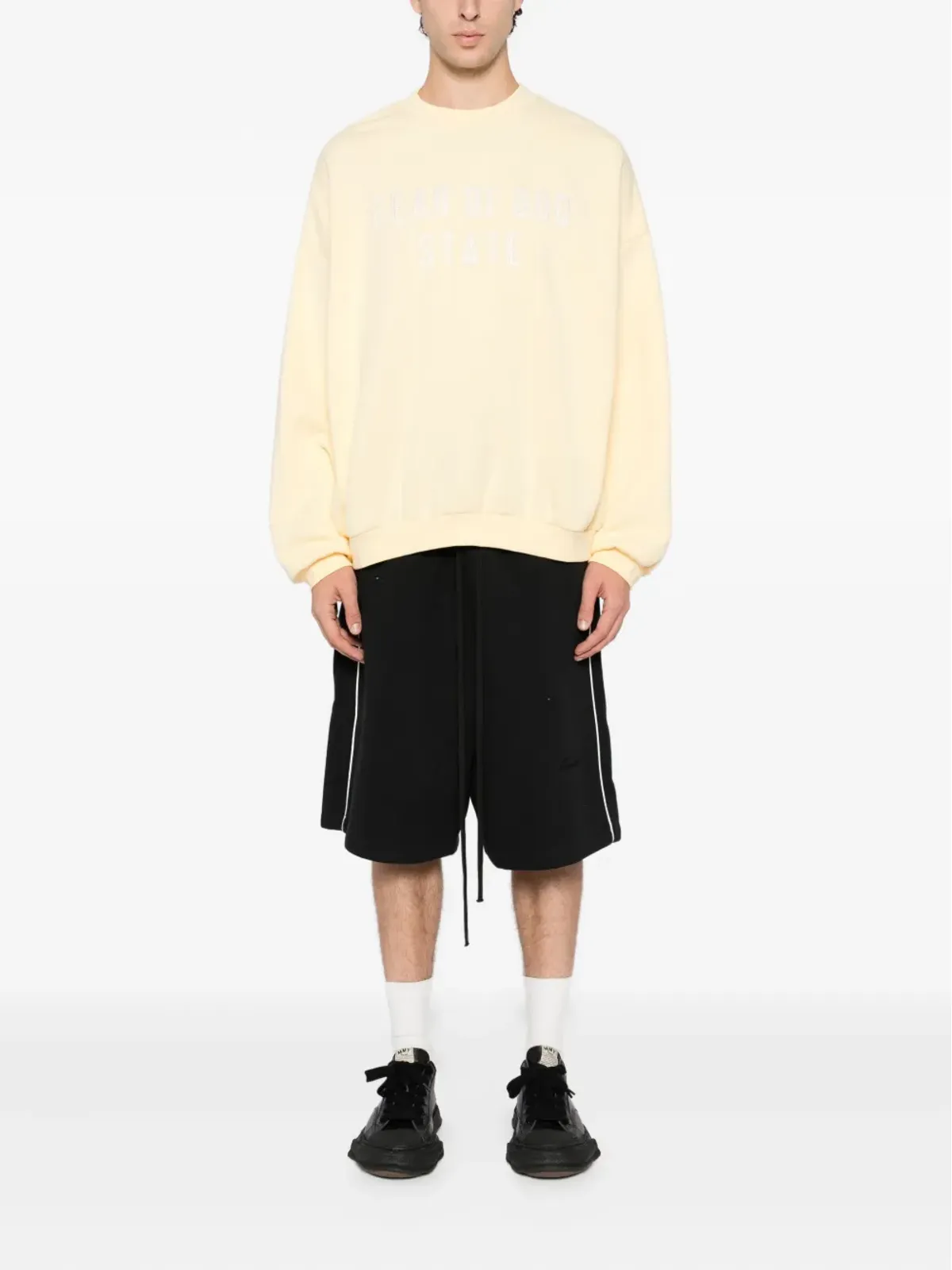 FEAR OF GOD ESSENTIALS ロゴアップリケセーター - 画像2