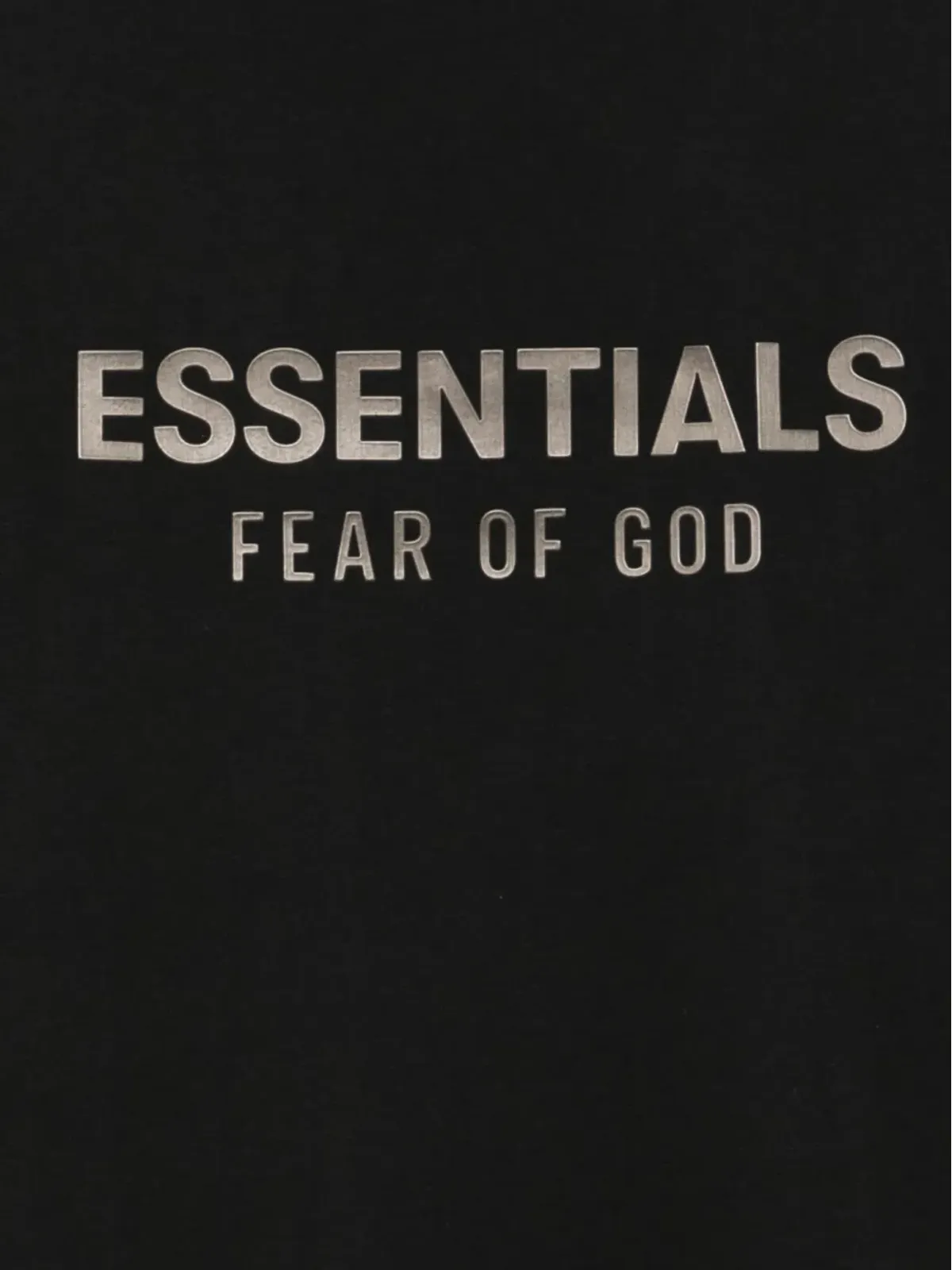 FEAR OF GOD ESSENTIALS クラシック半袖Tシャツ - ブラック - 画像3