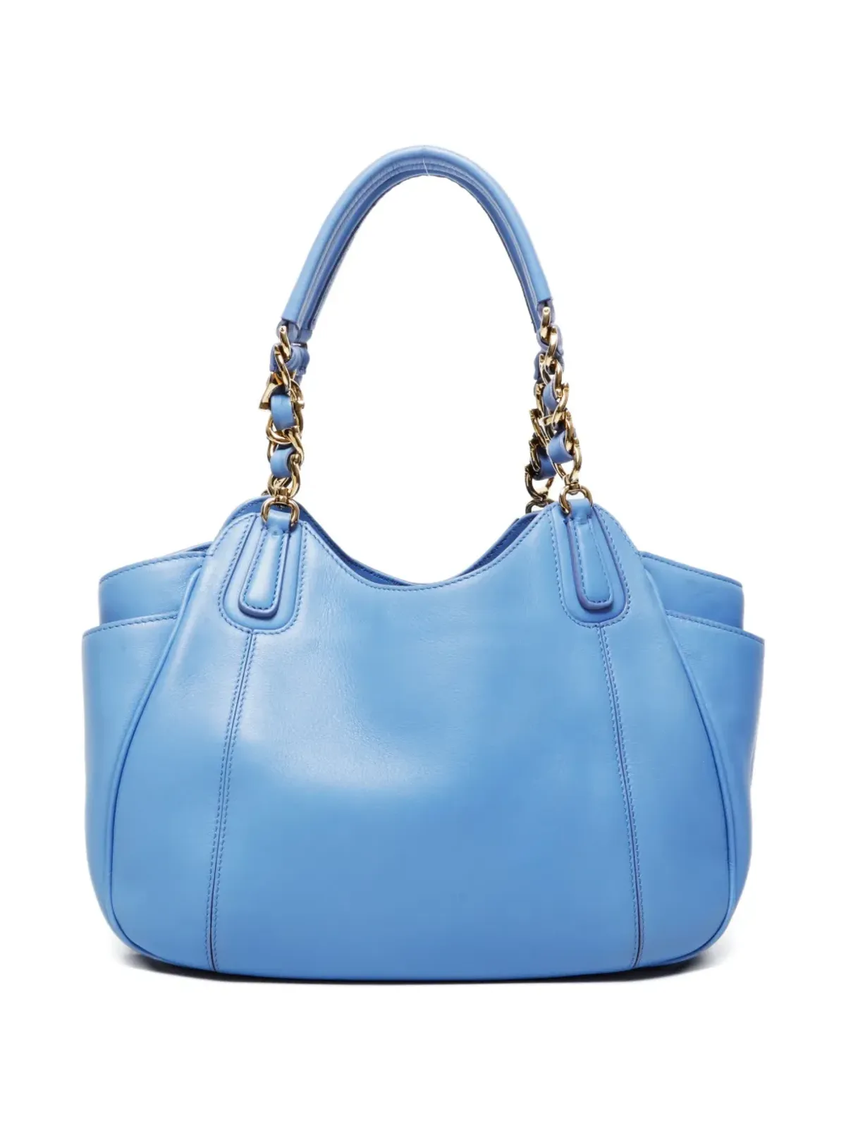 Ferragamo Pre-Owned Melindaチェーンハンドル レザーハンドバッグ - 画像2