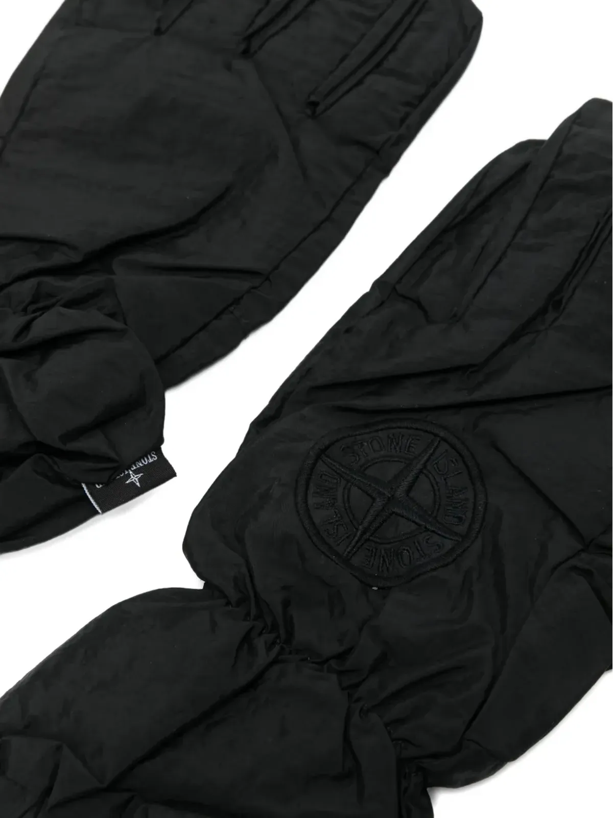 Stone Island 刺繍ロゴグローブ - 画像3