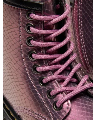 Dr. Martens Kids キッズ用蛇柄レースアップブーツ - サムネイル5