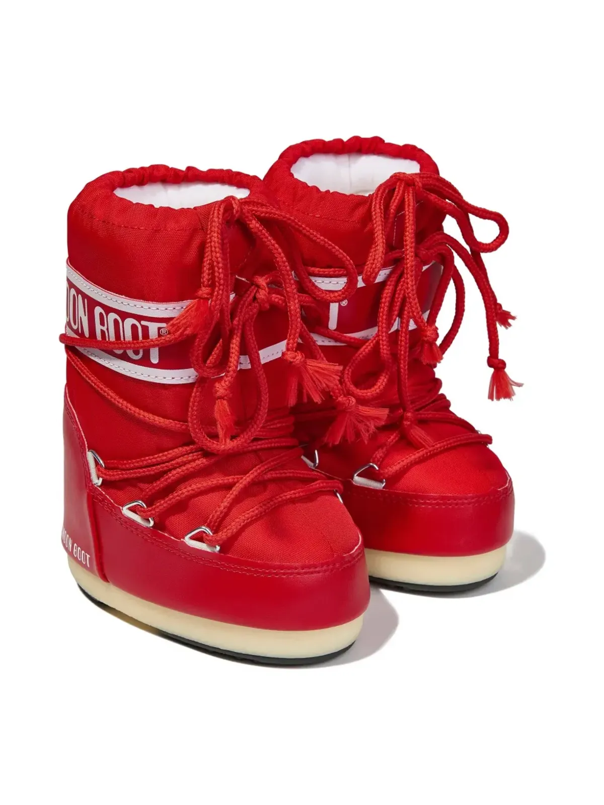 Moon Boot Kids アイコン ロゴディテール スノーブーツ - 画像1