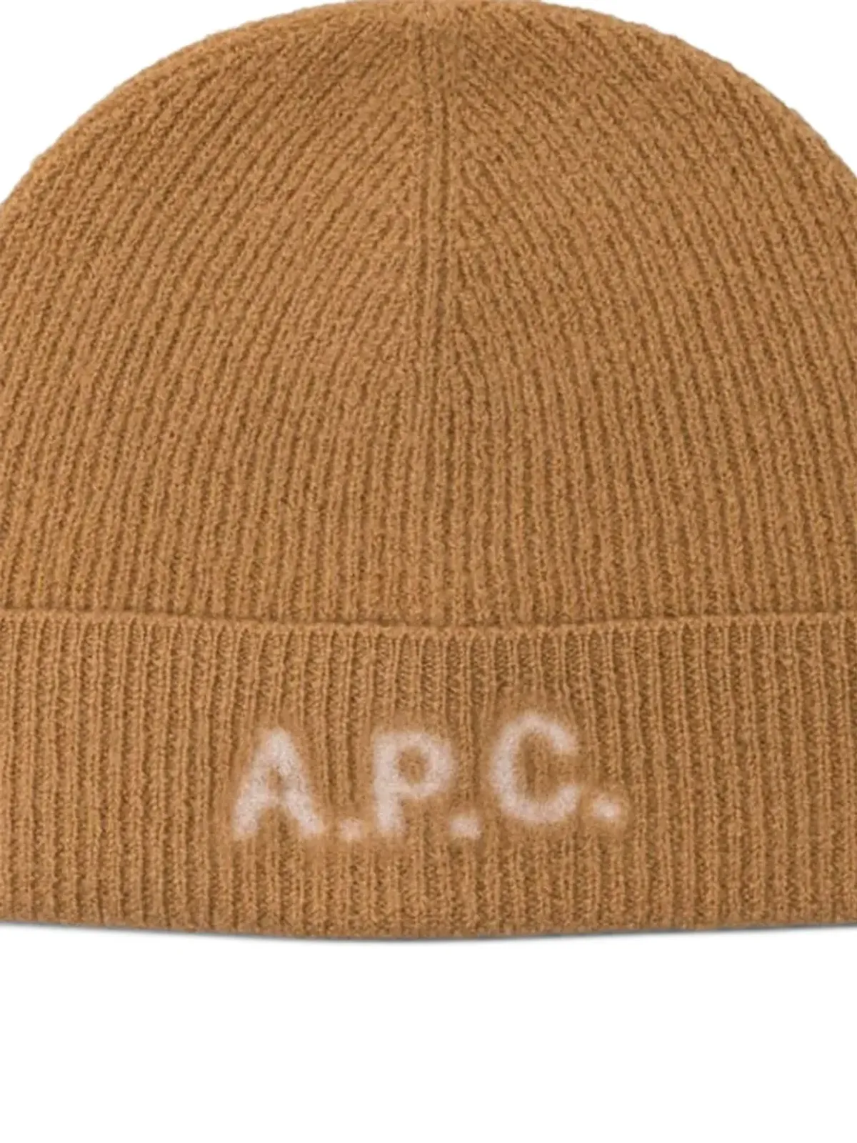 A.P.C. ロゴ刺繍入りウールビーニー - 画像2
