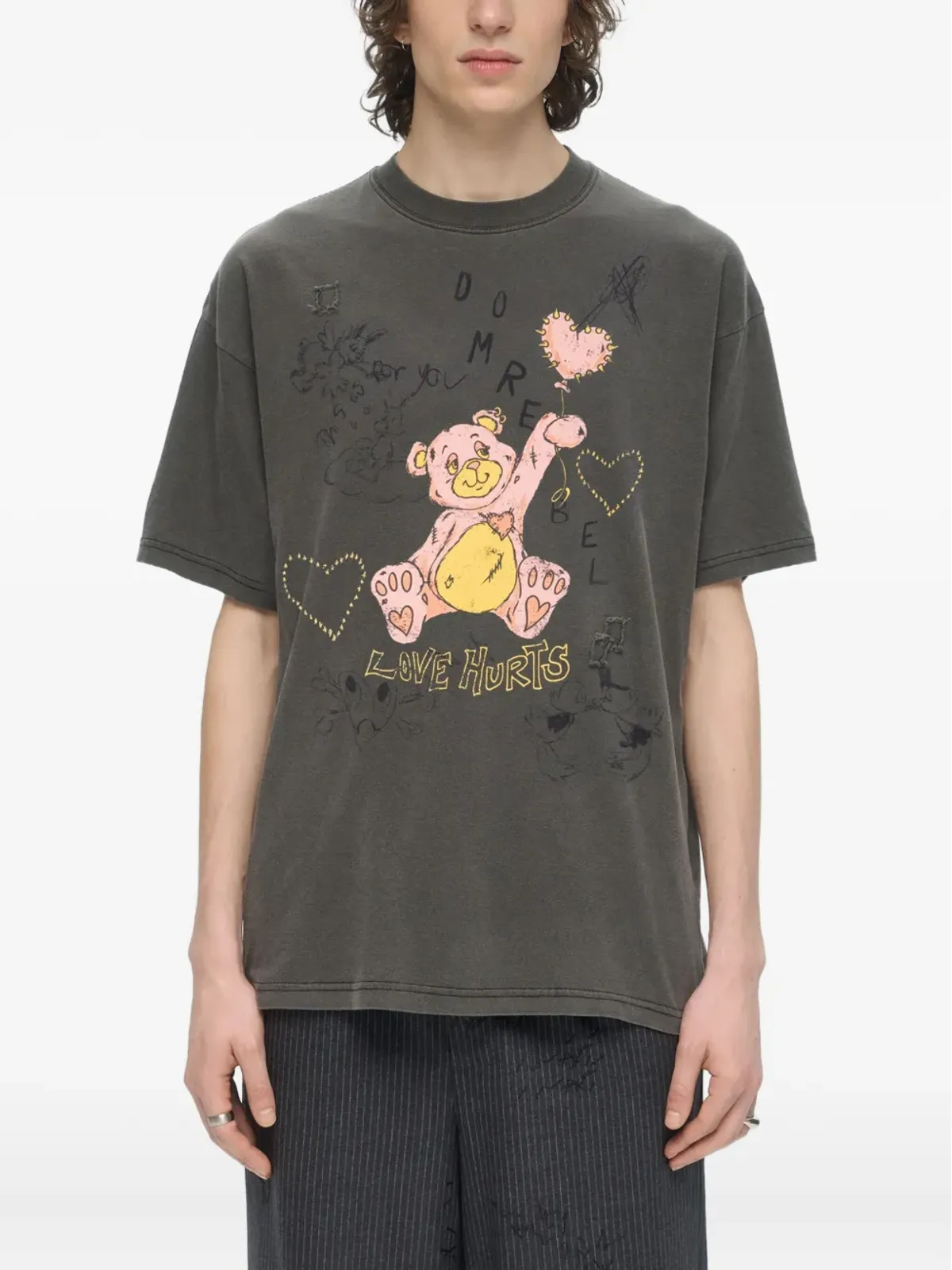 DOMREBEL テディベアプリントTシャツ - 画像2