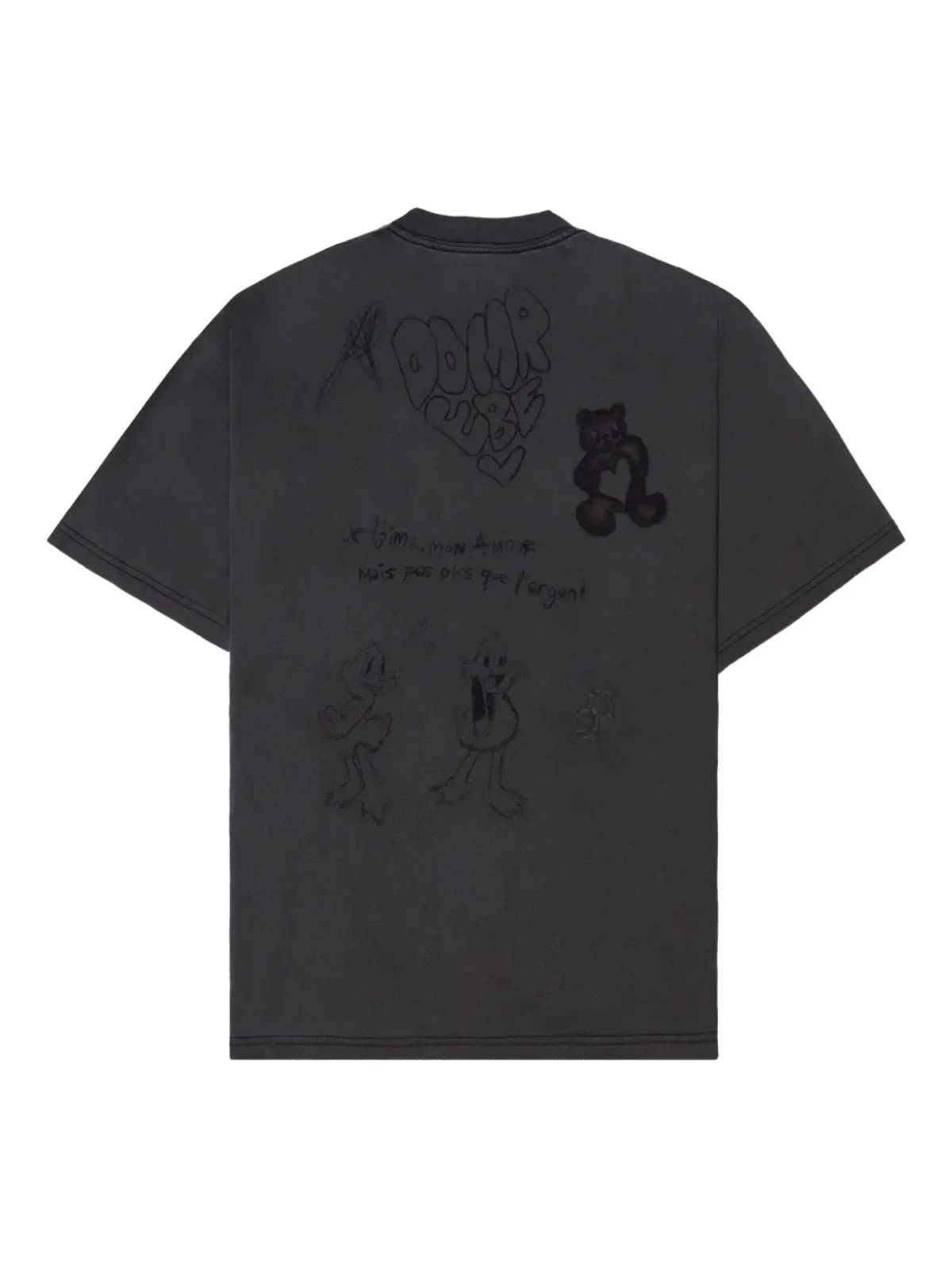 DOMREBEL テディベアプリントTシャツ - 画像3