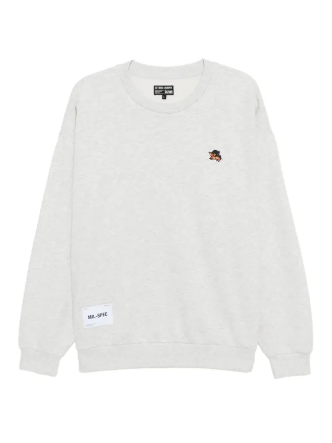 izzue izzue ロゴ刺繍スウェットシャツの商品画像