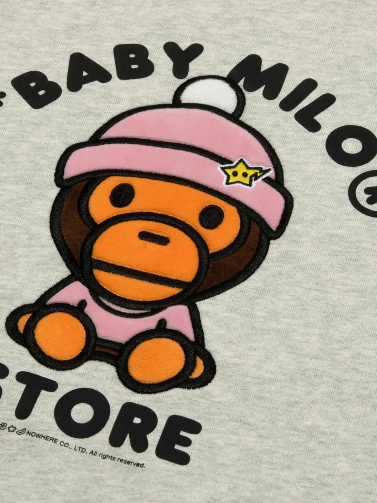 A BATHING APE® 刺繍入り長袖スウェットシャツ - 画像5