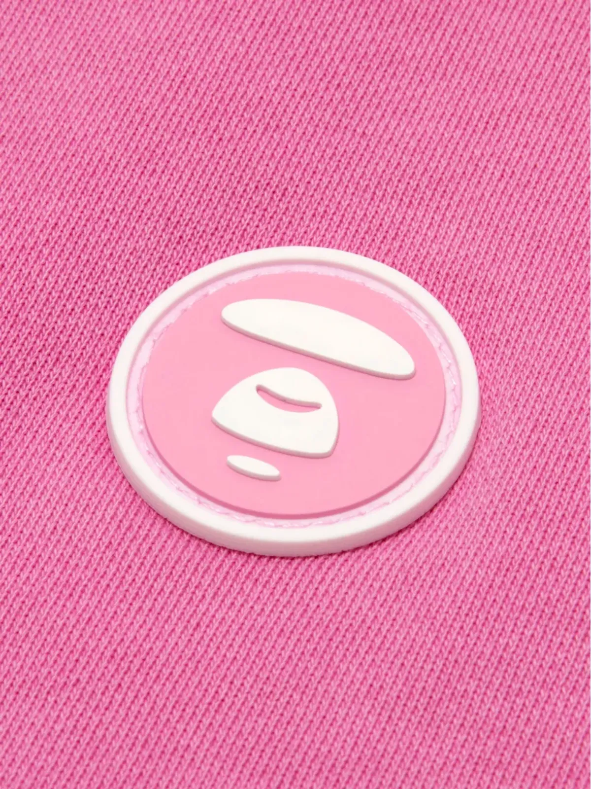 AAPE BY *A BATHING APE® ロゴディテール コットン スウェットシャツ ピンク - 画像5