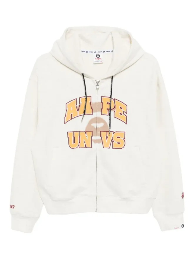 A BATHING APE® A BATHING APE® ロゴプリントフーディーの商品画像