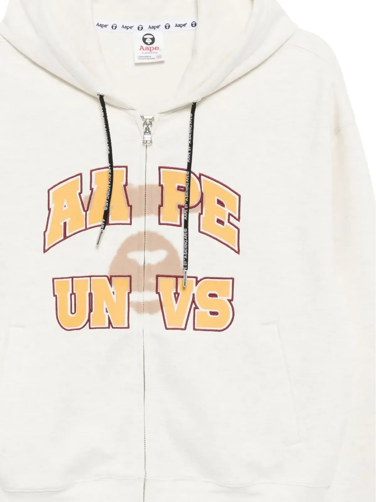 A BATHING APE® ロゴプリントフーディー - 画像3