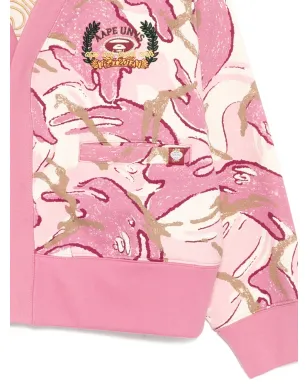 A BATHING APE® 全身プリント グラフィックジャケット ピンク - サムネイル3