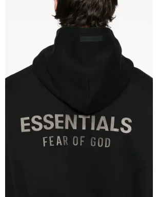FEAR OF GOD ESSENTIALS クラシックフリースジップアップフーディ ブラック - サムネイル5