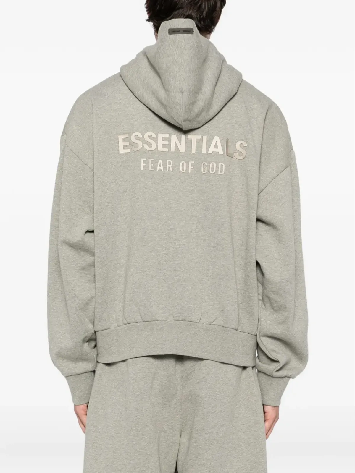 FEAR OF GOD ESSENTIALS ロゴアップリケフーディ - 画像4