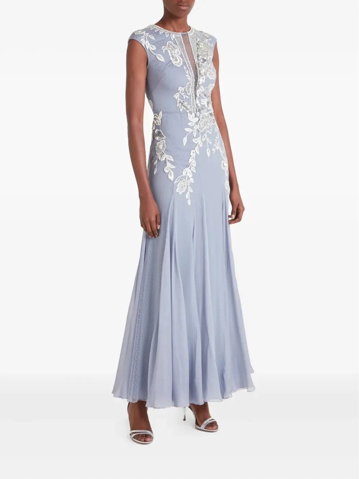 Temperley London リリー ビーズ装飾ドレス - 画像3