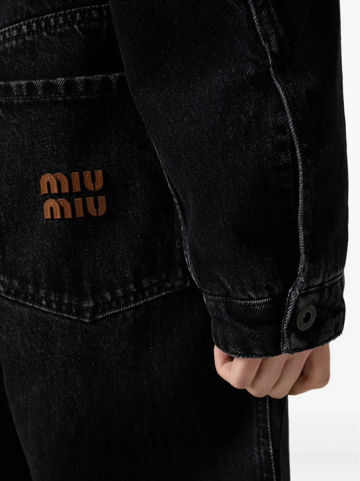 Miu Miu デニムジャケット - 画像5
