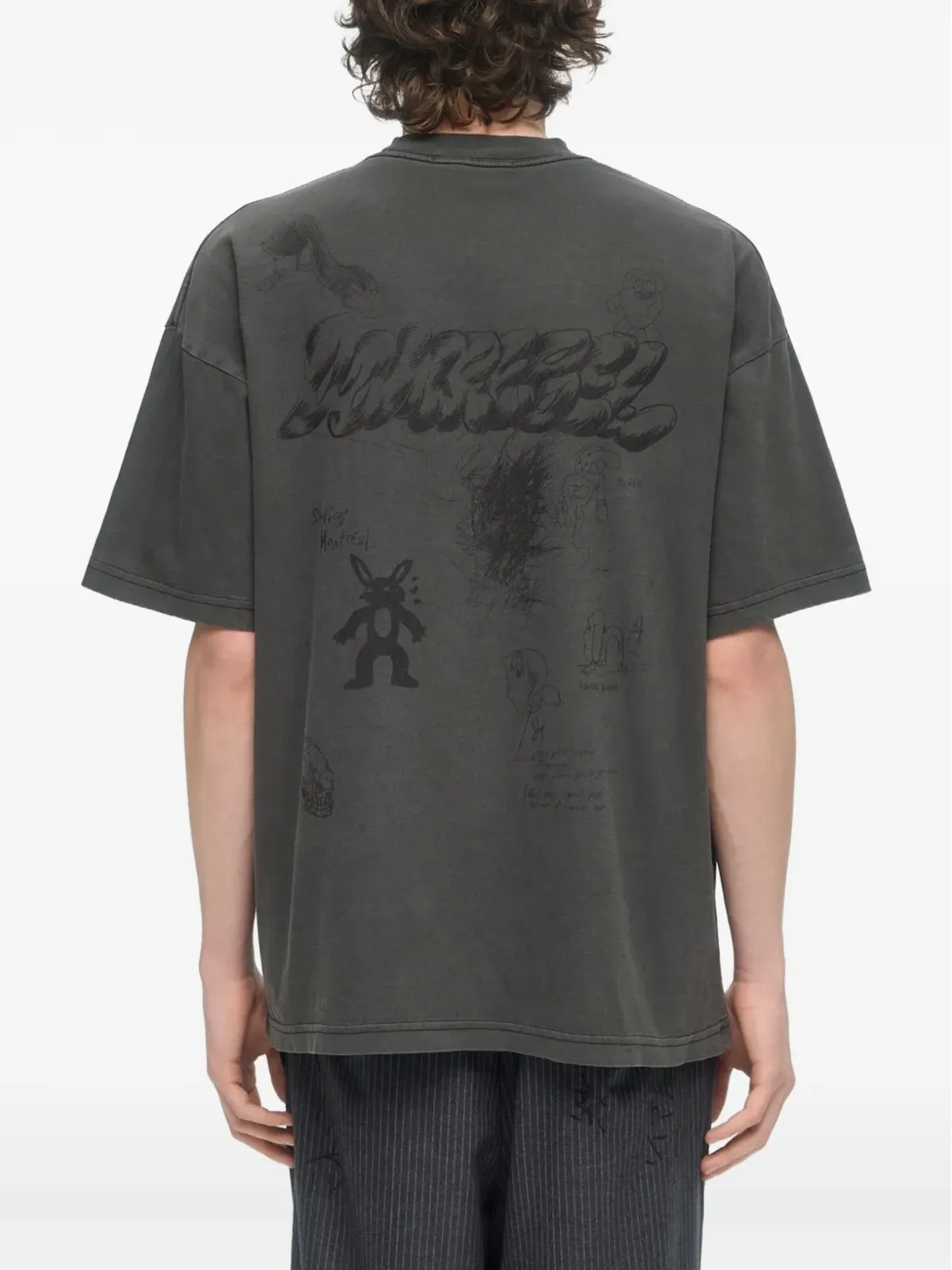 DOMREBEL ビッグキスTシャツ - 画像4