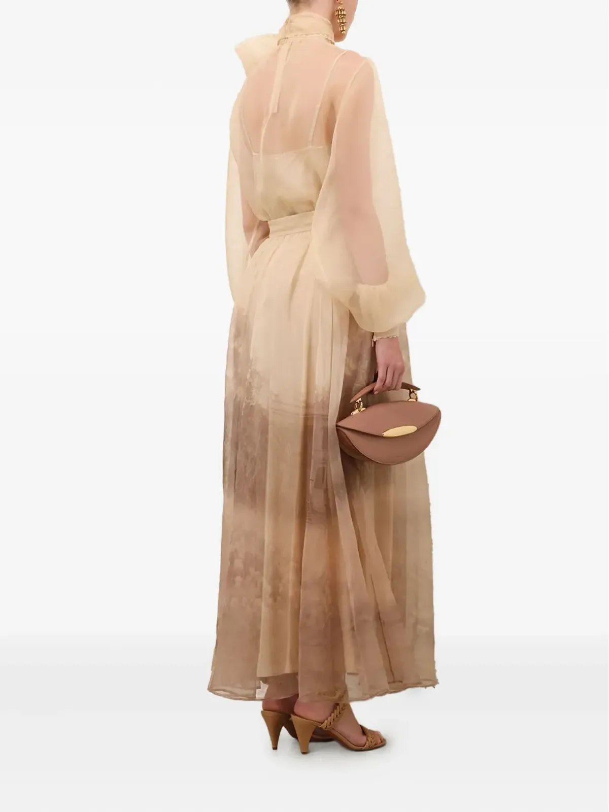 ZIMMERMANN メメント・オーガンザ・マキシスカート - 画像3