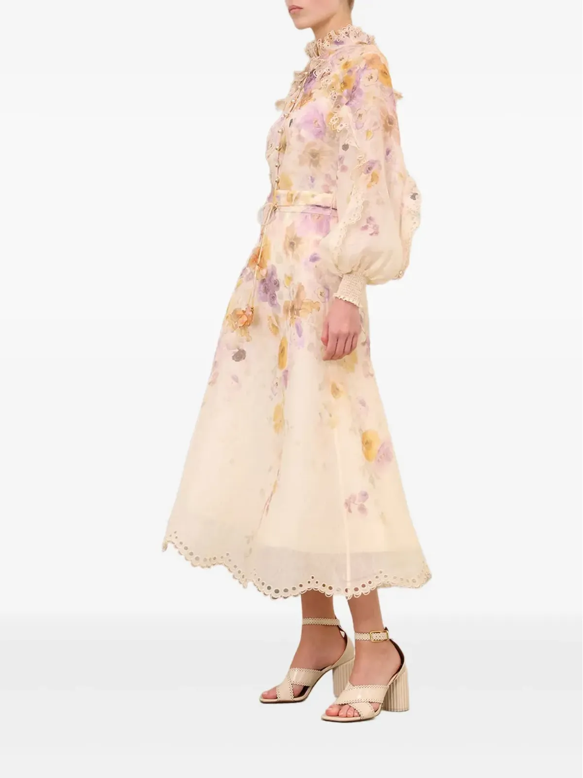 ZIMMERMANN メメント フリル花柄ブラウス - 画像2