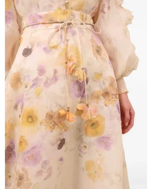 ZIMMERMANN メメント刺繍ミディスカート - サムネイル5