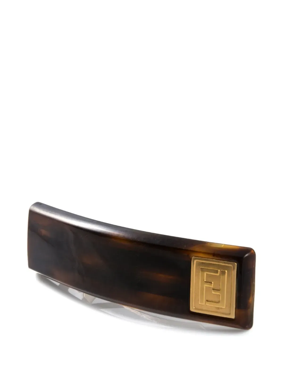 Fendi Pre-Owned FFモチーフ ヘアクリップ - 画像2