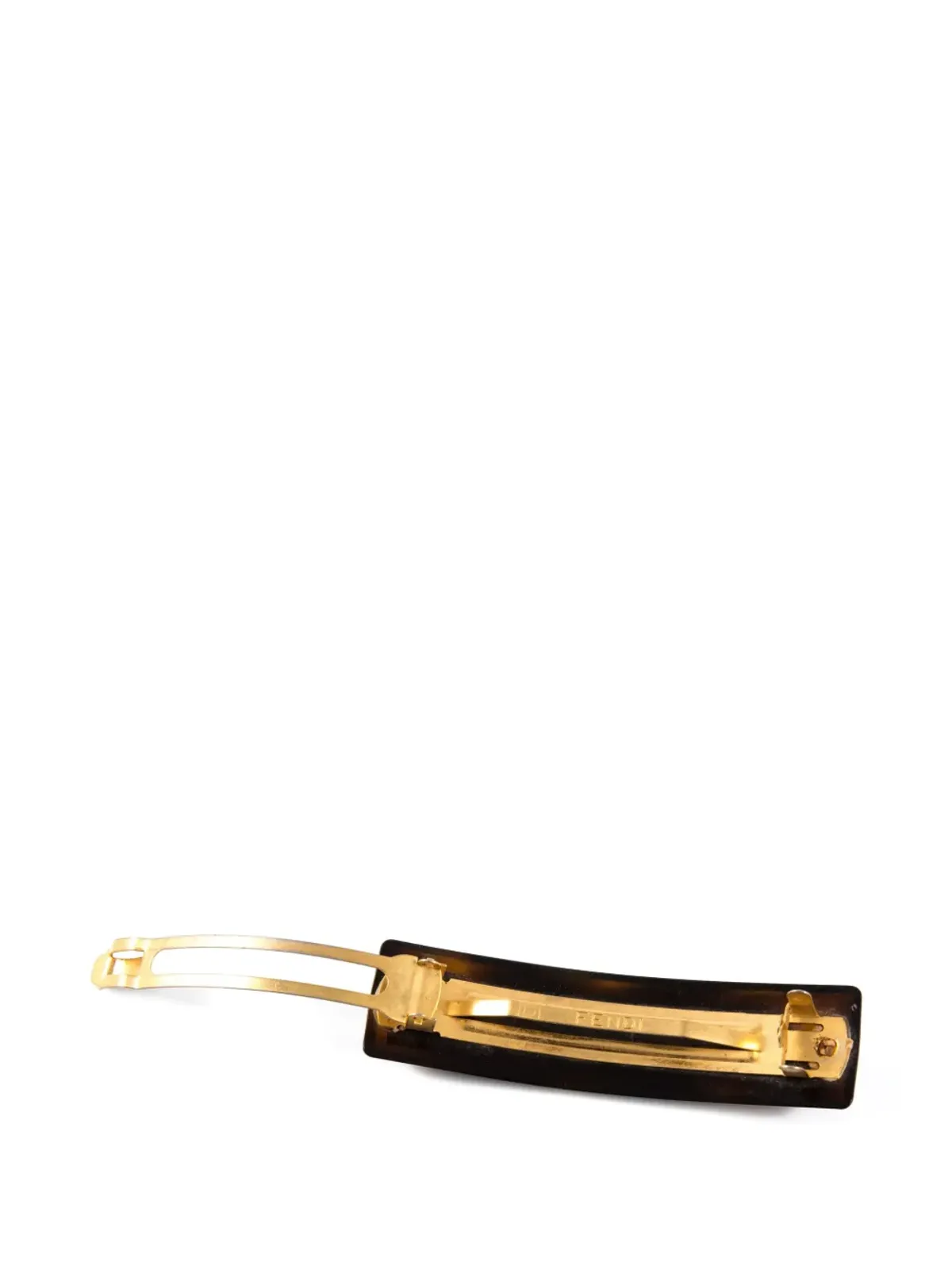 Fendi Pre-Owned FFモチーフ ヘアクリップ - 画像3