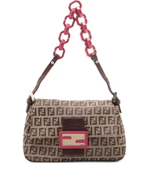 Fendi Pre-Owned ズッキーノ マンマ チェーンストラップ ミニバッグ - サムネイル1