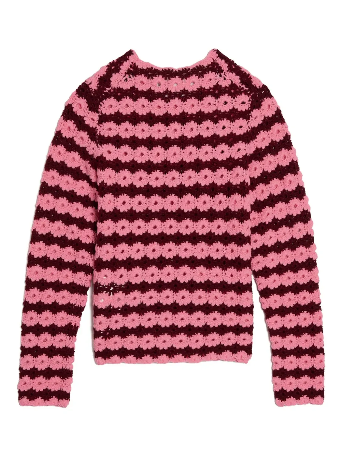 Comme Des Garçons Girl クロッシェストライプトップ - 画像2