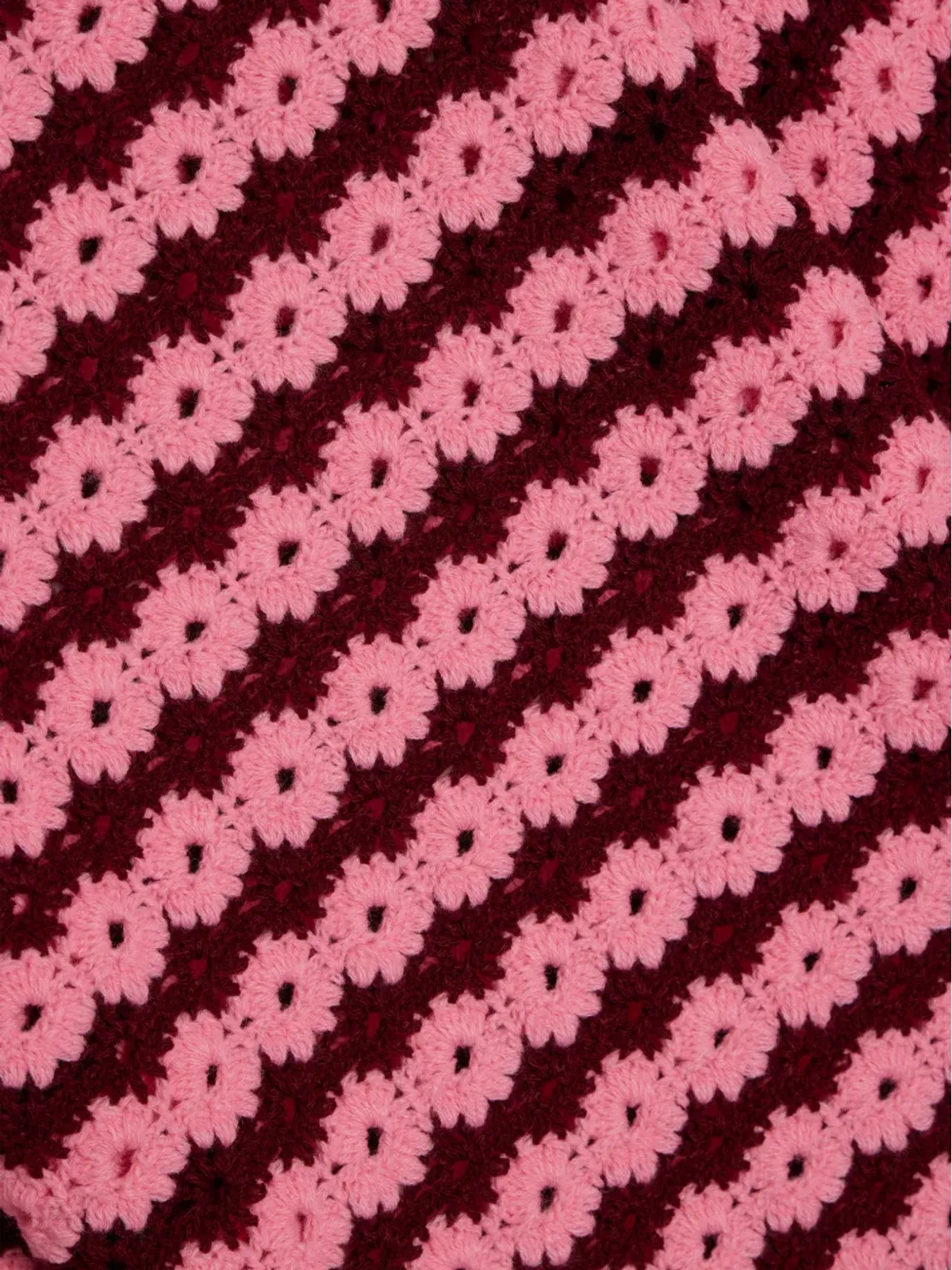 Comme Des Garçons Girl クロッシェストライプトップ - 画像3