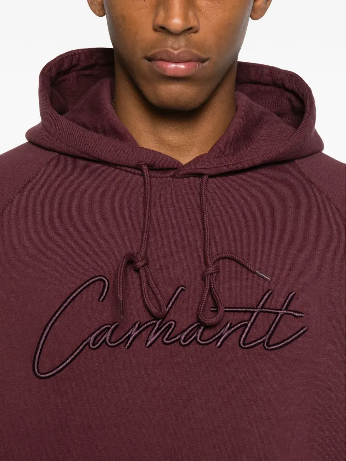Carhartt WIP 刺繍スクリプトロゴ入りフーディー - 画像5