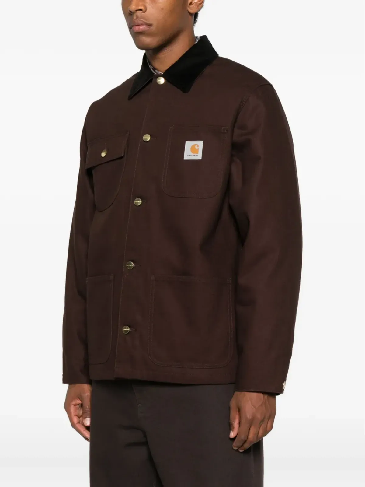 Carhartt WIP コーデュロイ襟 ボタン留め ジャケット - 画像3