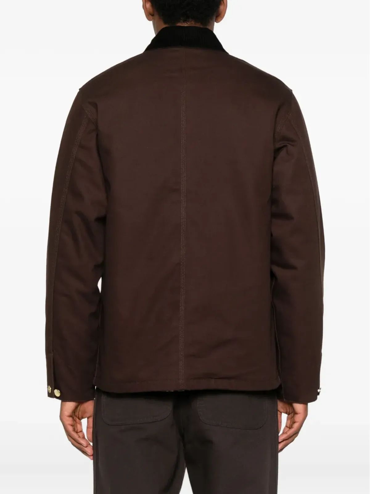 Carhartt WIP コーデュロイ襟 ボタン留め ジャケット - 画像4