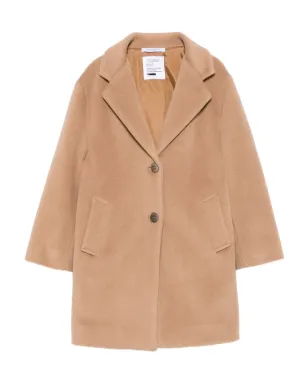 Paolo Pecora Kids シングルブレストボタン留めコート - サムネイル1