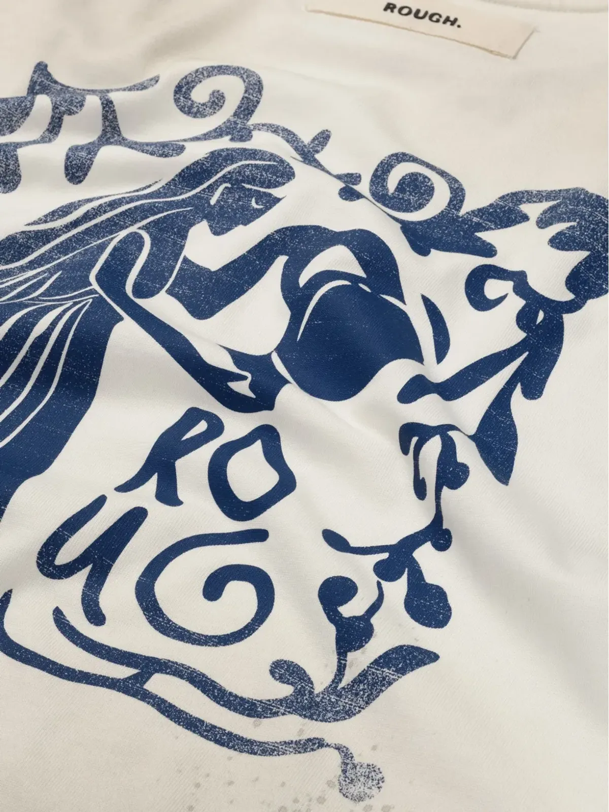 ROUGH. ロングスリーブ ロゴプリント Tシャツ - 画像5