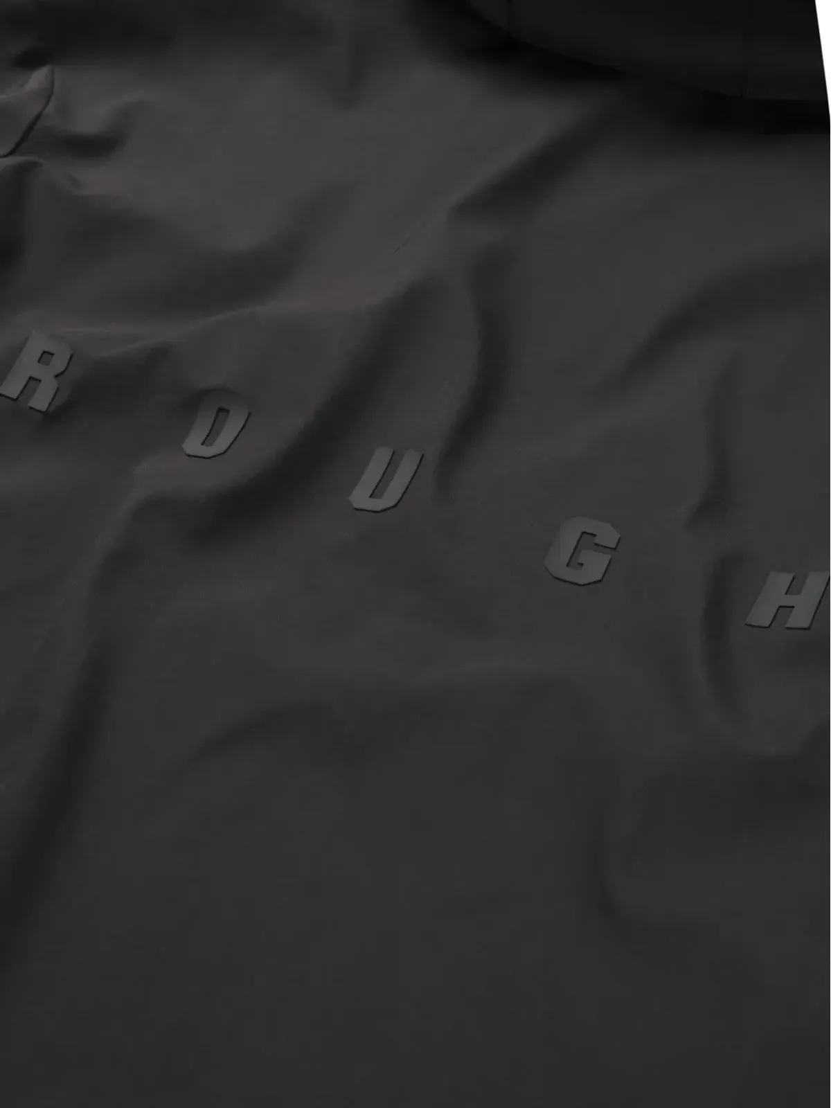 ROUGH. ロゴプリント フード付きジャケット - 画像4