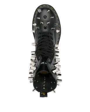 Junya Watanabe x Dr. Martens スタッズ付きレースアップブーツ（ブラック） - サムネイル4