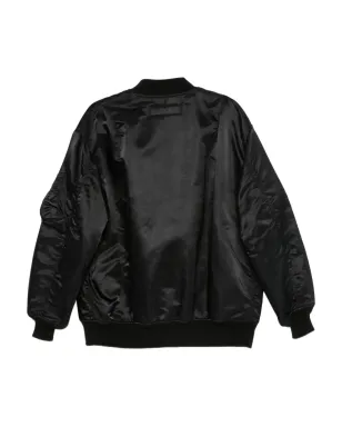 Comme des Garçons Homme サテンボンバージャケット - サムネイル2